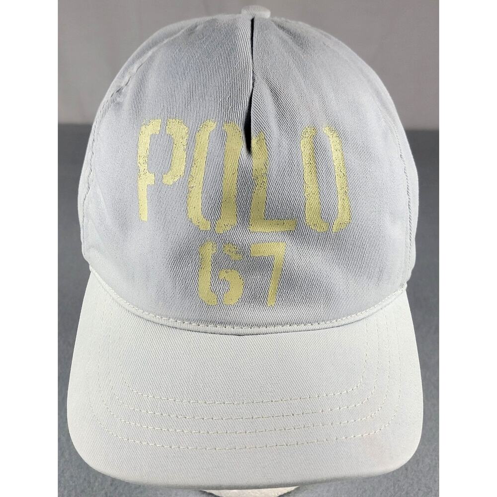 Vintage Polo Ralph Lauren POLO 67 USA Made Distressed Dad Hat Cap